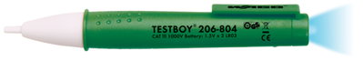 Testboy mit Taschenlampenfunktion