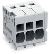 Leiterplattenklemme 4 mm² Rastermaß 5 mm grau