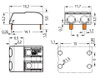 THR-Leiterplattenklemme Drücker 1,5 mm² weiß