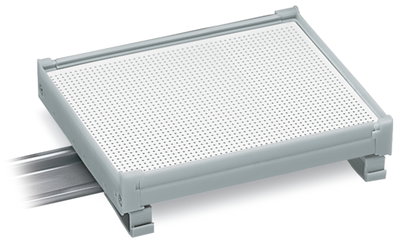 Montagesockel für Leiterplatten grau