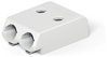 SMD-Leiterplattenklemme 0,5 mm² Rastermaß 3 mm weiß