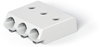 SMD-Leiterplattenklemme 0,5 mm² Rastermaß 3 mm weiß