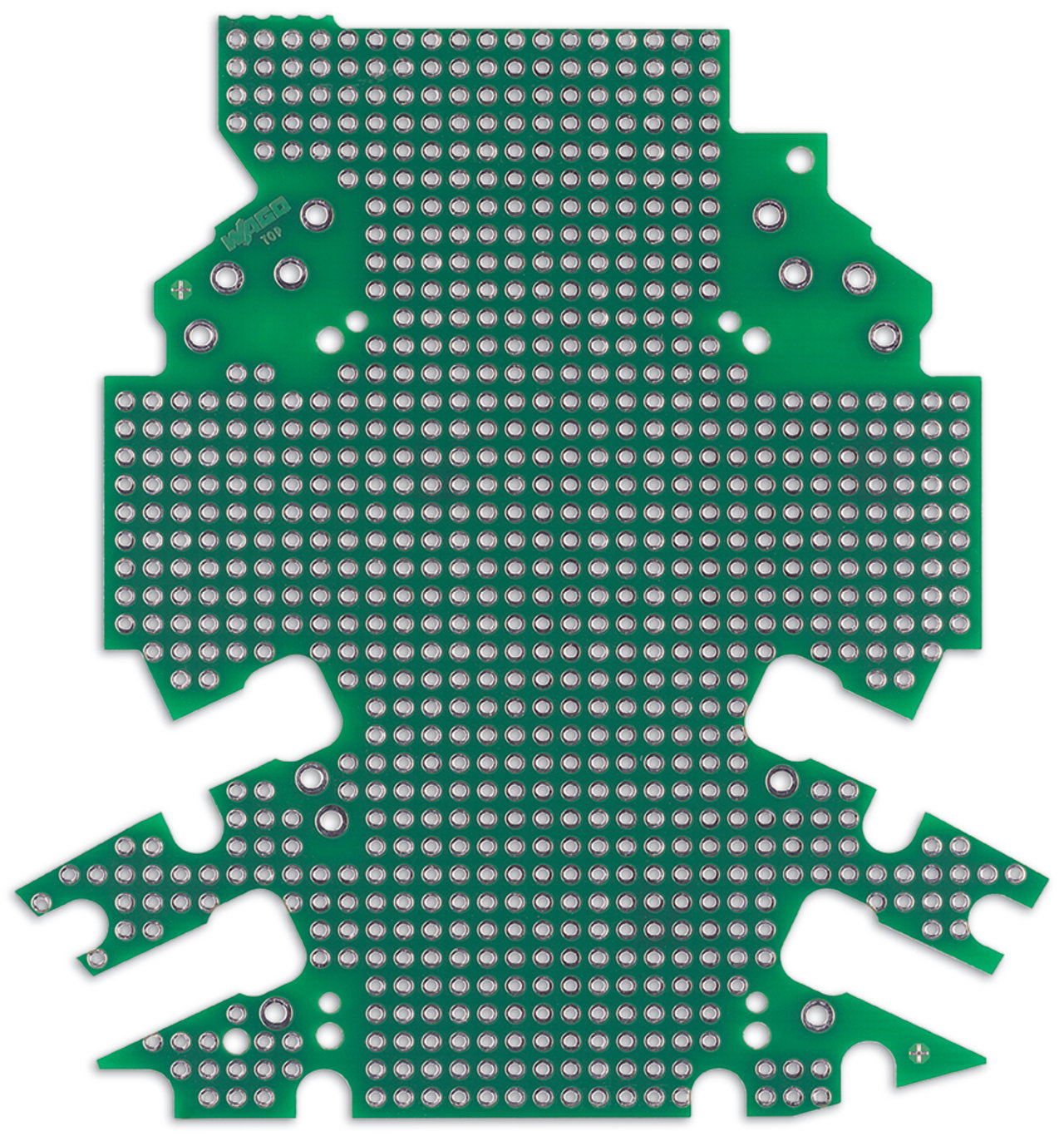 Lochrasterplatine 1-1-Anschlussebenen