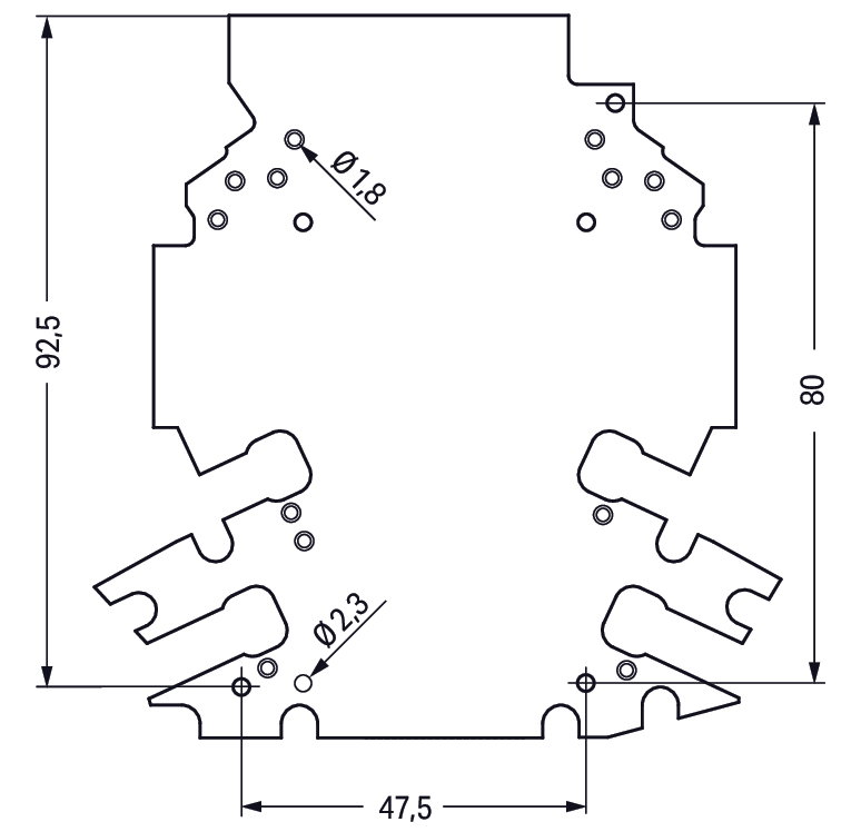 Lochrasterplatine 1-1-Anschlussebenen – Bild 2 von 2