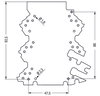 Lochrasterplatine 3-2-Anschlussebenen