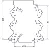 Lochrasterplatine 3-3-Anschlussebenen