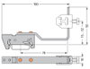 Sammelschienenhalter für Sammelschienen Cu 10 mm x 3 mm flexibel silberfarben