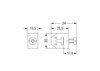 T-Verbinder für Sammelschienen Cu 10 mm x 3 mm silberfarben