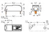 THR-Leiterplattenklemme Drücker 1,5 mm² weiß