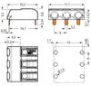 THR-Leiterplattenklemme Drücker 1,5 mm² weiß