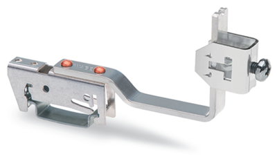 Sammelschienenhalter für Sammelschienen Cu 10 mm x 3 mm flexibel silberfarben