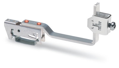 Sammelschienenhalter für Sammelschienen Cu 10 mm x 3 mm flexibel silberfarben