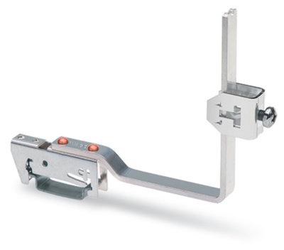 Sammelschienenhalter für Sammelschienen Cu 10 mm x 3 mm flexibel silberfarben