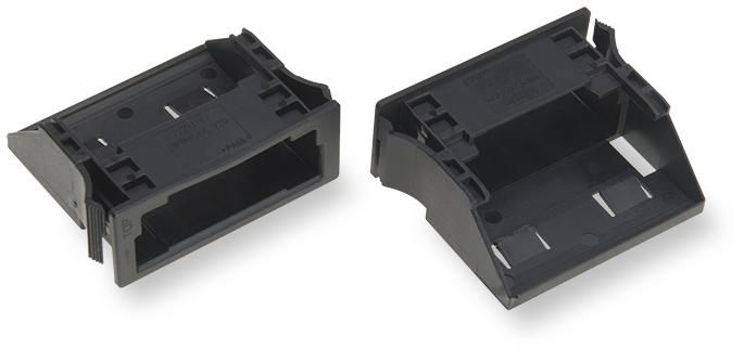 Snap-In-Rahmen 4-polig 1,0 … 3,0 mm schwarz