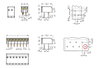 Leiterplattenklemme 1,5 mm² Rastermaß 3,5 mm orange