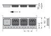SMD-Leiterplattenklemme 0,5 mm² Rastermaß 3 mm schwarz