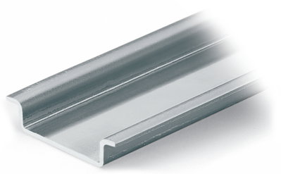 Stahltragschiene 35 x 7,5 mm 1 mm dick silberfarben