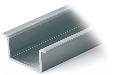 Stahltragschiene 35 x 15 mm 1,5 mm dick silberfarben