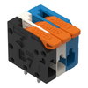Leiterplattenklemme Hebel 1,5 mm² mehrfarbig