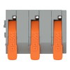 Leiterplattenklemme Hebel 1,5 mm² grau