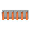 Leiterplattenklemme Hebel 1,5 mm² grau