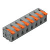 Leiterplattenklemme Hebel 1,5 mm² grau