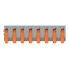 Leiterplattenklemme Hebel 1,5 mm² grau