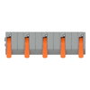Leiterplattenklemme Hebel 1,5 mm² grau