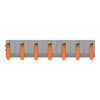 Leiterplattenklemme Hebel 1,5 mm² grau