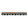 Leiterplattenklemme Hebel 1,5 mm² grau