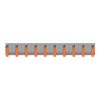 Leiterplattenklemme Hebel 1,5 mm² grau