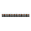 Leiterplattenklemme Hebel 1,5 mm² grau