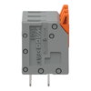Leiterplattenklemme Hebel 1,5 mm² grau
