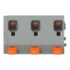 Leiterplattenklemme Hebel 1,5 mm² grau