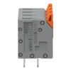 Leiterplattenklemme Hebel 1,5 mm² grau