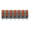 Leiterplattenklemme Hebel 1,5 mm² grau