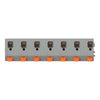 Leiterplattenklemme Hebel 1,5 mm² grau