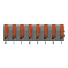 Leiterplattenklemme Hebel 1,5 mm² grau