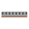 Leiterplattenklemme Hebel 1,5 mm² grau