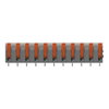 Leiterplattenklemme Hebel 1,5 mm² grau