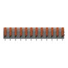 Leiterplattenklemme Hebel 1,5 mm² grau