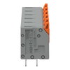 Leiterplattenklemme Hebel 1,5 mm² grau
