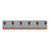 Leiterplattenklemme Hebel 1,5 mm² grau