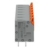 Leiterplattenklemme Hebel 1,5 mm² grau