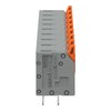 Leiterplattenklemme Hebel 1,5 mm² grau