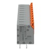 Leiterplattenklemme Hebel 1,5 mm² grau