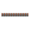 Leiterplattenklemme Hebel 1,5 mm² grau