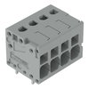 Leiterplattenklemme 4 mm² Rastermaß 5 mm schwarz