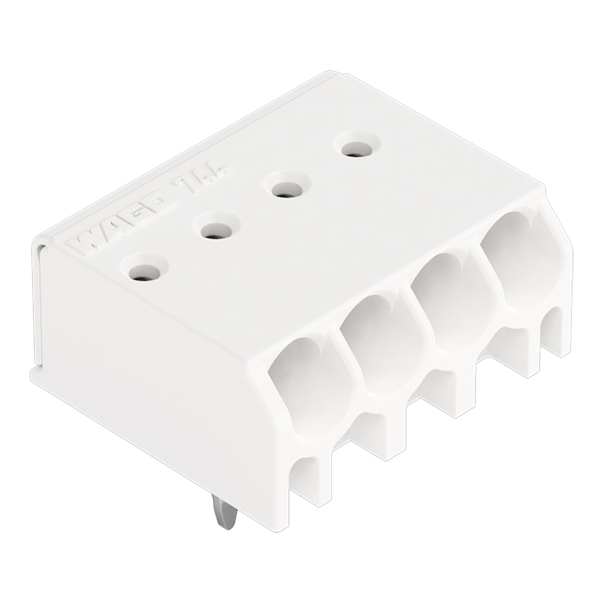 Leiterplattenklemme 1,5 mm² Rastermaß 3,5 mm weiß