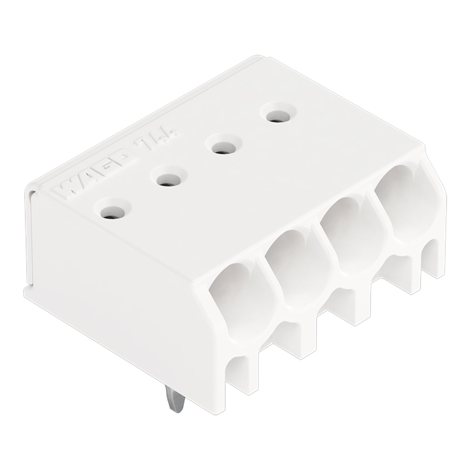 Leiterplattenklemme 1,5 mm² Rastermaß 3,5 mm weiß
